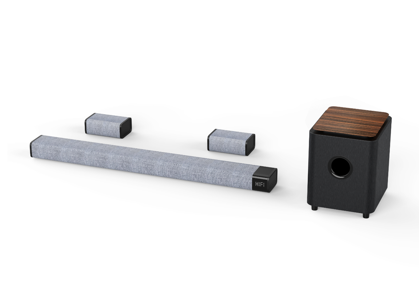 5.1CH Home theater system soundbar with Wireless subwoofer